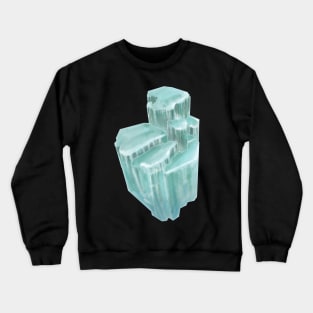 Aquamarine Crystal March Birthstone 2 Crewneck Sweatshirt
